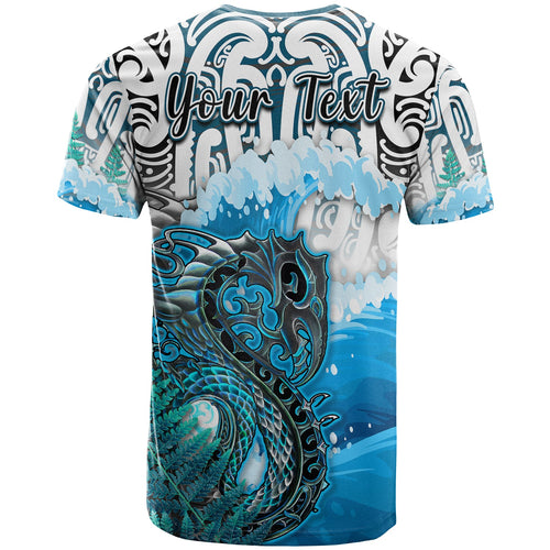 custom-personalised-manaia-maori-t-shirt-fern-aotearoa-blue-waves