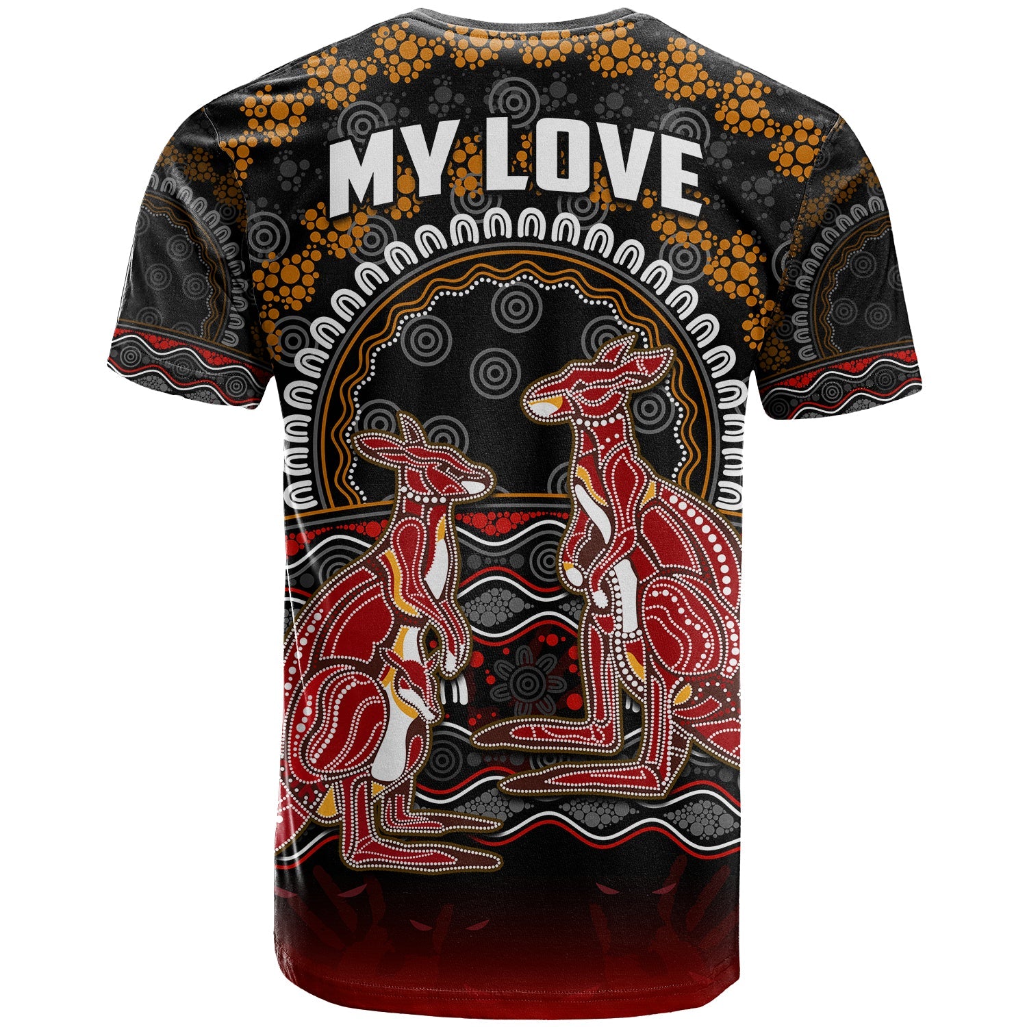 custom-personalised-australia-valentine-t-shirt-aboriginal-couple-kangaroos-my-love
