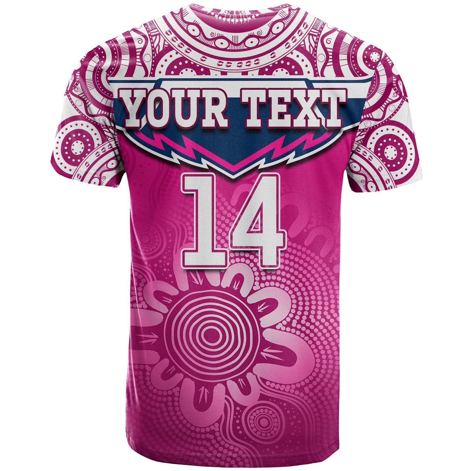 custom-text-and-number-cowboys-rugby-t-shirt-aboriginal-pattern-pink-version