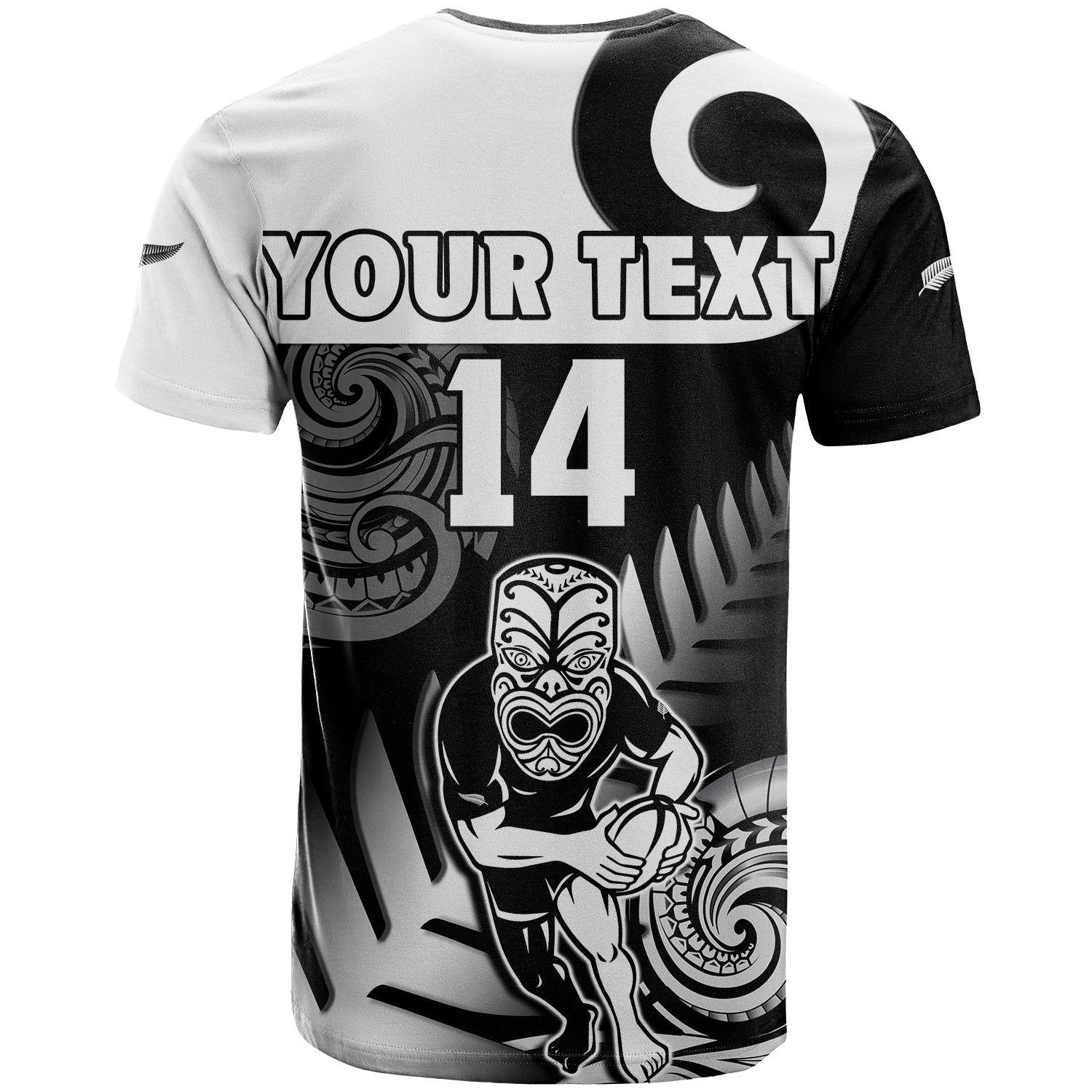 custom-text-and-number-new-zealand-silver-fern-rugby-t-shirt-all-black-maori-koru