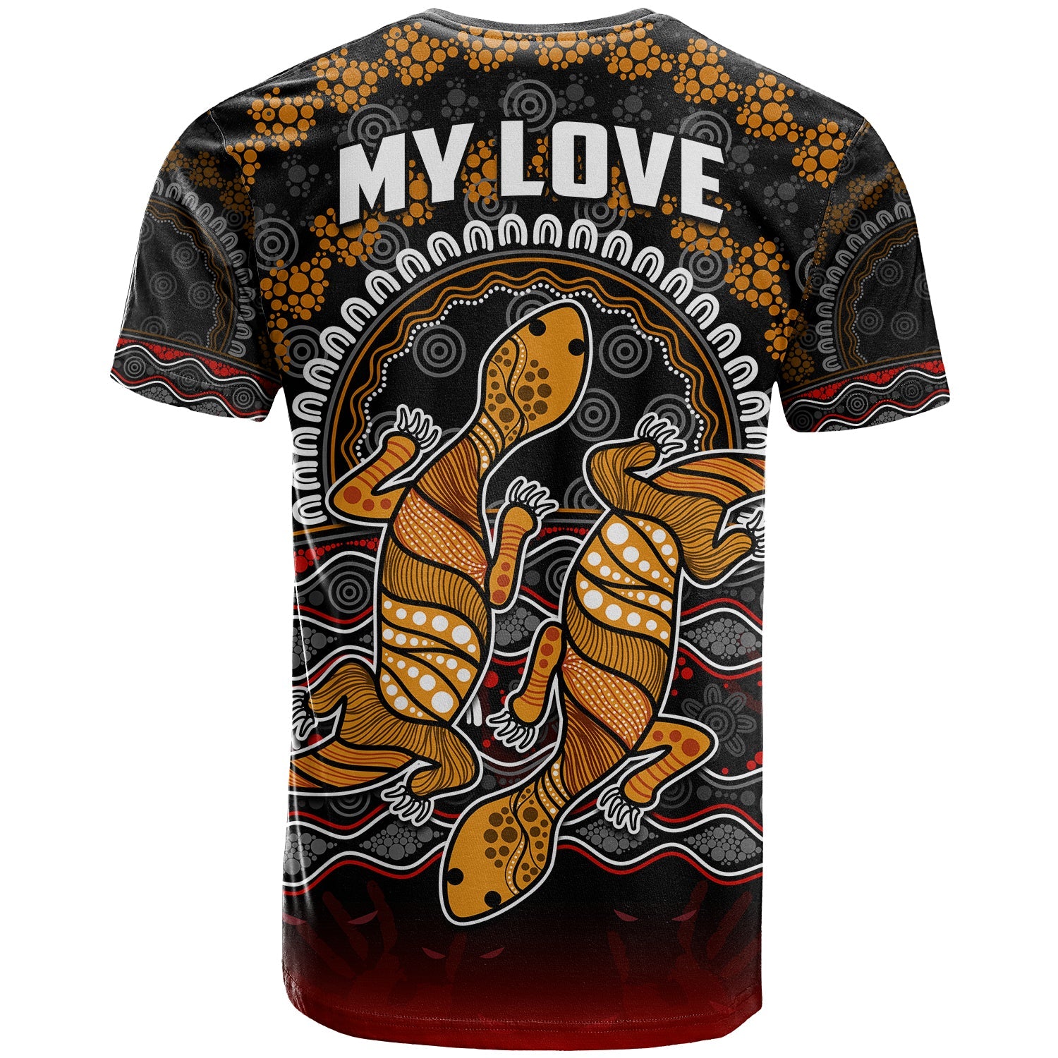 custom-personalised-australia-valentine-t-shirt-aboriginal-couple-lizards-my-love