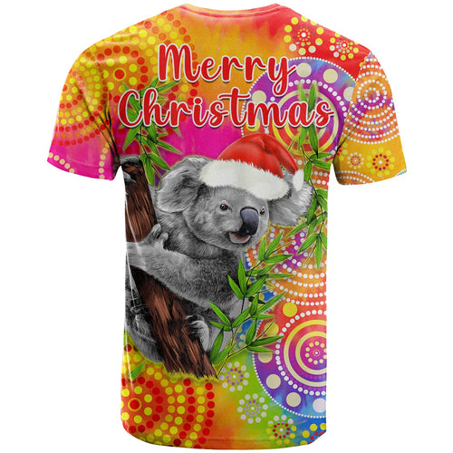 australia-koala-aboriginal-t-shirt-rainbow-tie-dye-merry-christmas
