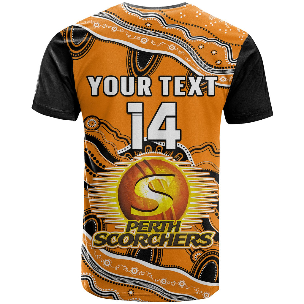 custom-text-and-number-perth-scorchers-cricket-t-shirt-aboriginal-painting