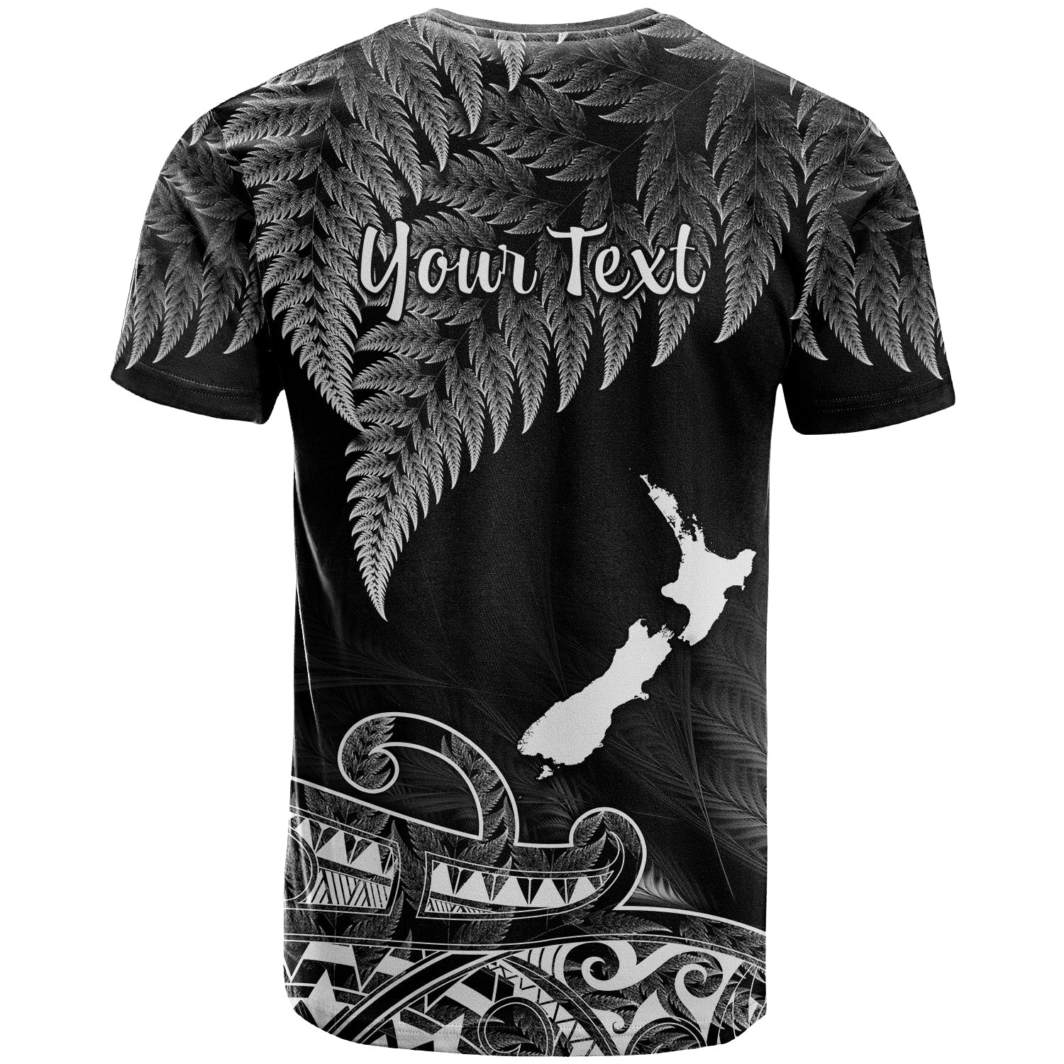 custom-personalised-new-zealand-silver-fern-t-shirt-aotearoa-map-maori