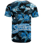 adelaide-strikers-cricket-t-shirt-aboriginal-art-mix-tropical-flowers