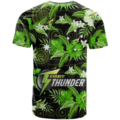 sydney-thunder-cricket-t-shirt-aboriginal-art-mix-tropical-flowers