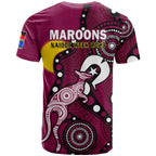 maroons-rugby-naidoc-2023-t-shirt-qld-for-our-elders-indigenous-art