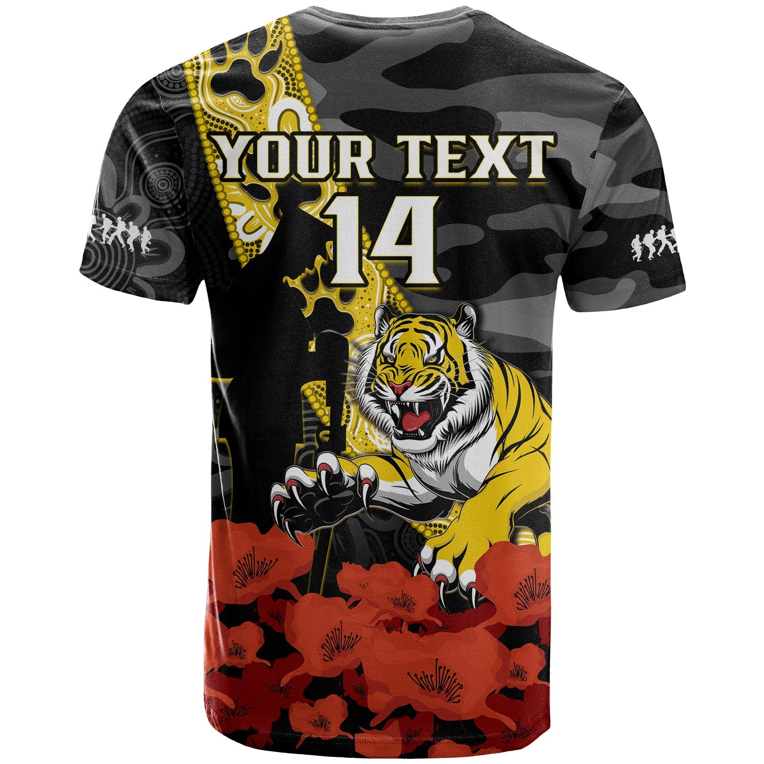 custom-text-and-number-richmond-football-anzac-2023-t-shirt-tigers-aboriginal-mix-poppy-camouflage