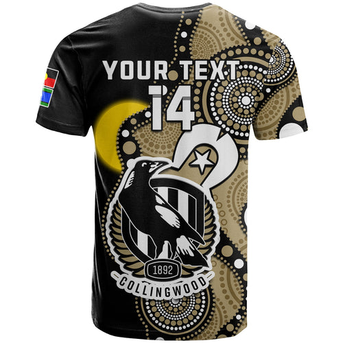 custom-text-and-number-collingwood-football-naidoc-2023-t-shirt-magpies-for-our-elders-indigenous-art