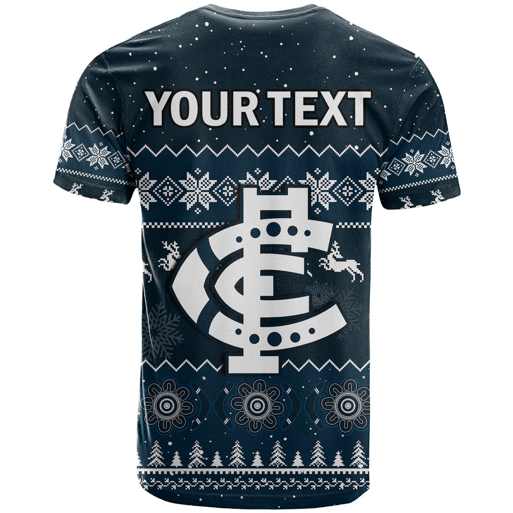 custom-personalised-carlton-football-t-shirt-blues-indigenous-merry-christmas