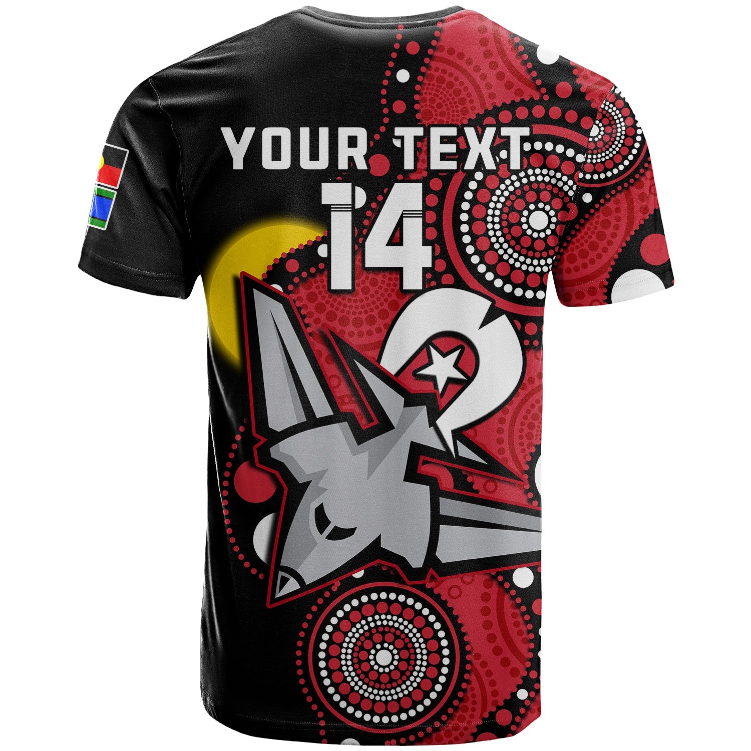 custom-text-and-number-essendon-football-naidoc-2023-t-shirt-bombers-for-our-elders-indigenous-art