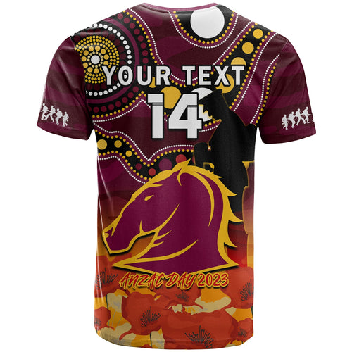 custom-text-and-number-brisbane-broncos-rugby-anzac-2023-t-shirt-aboriginal-mix-poppy-lest-we-forget