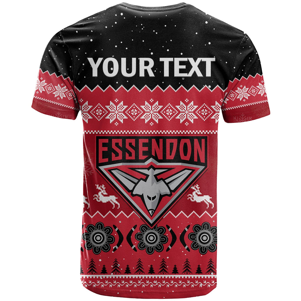 custom-personalised-essendon-football-t-shirt-bombers-indigenous-merry-christmas
