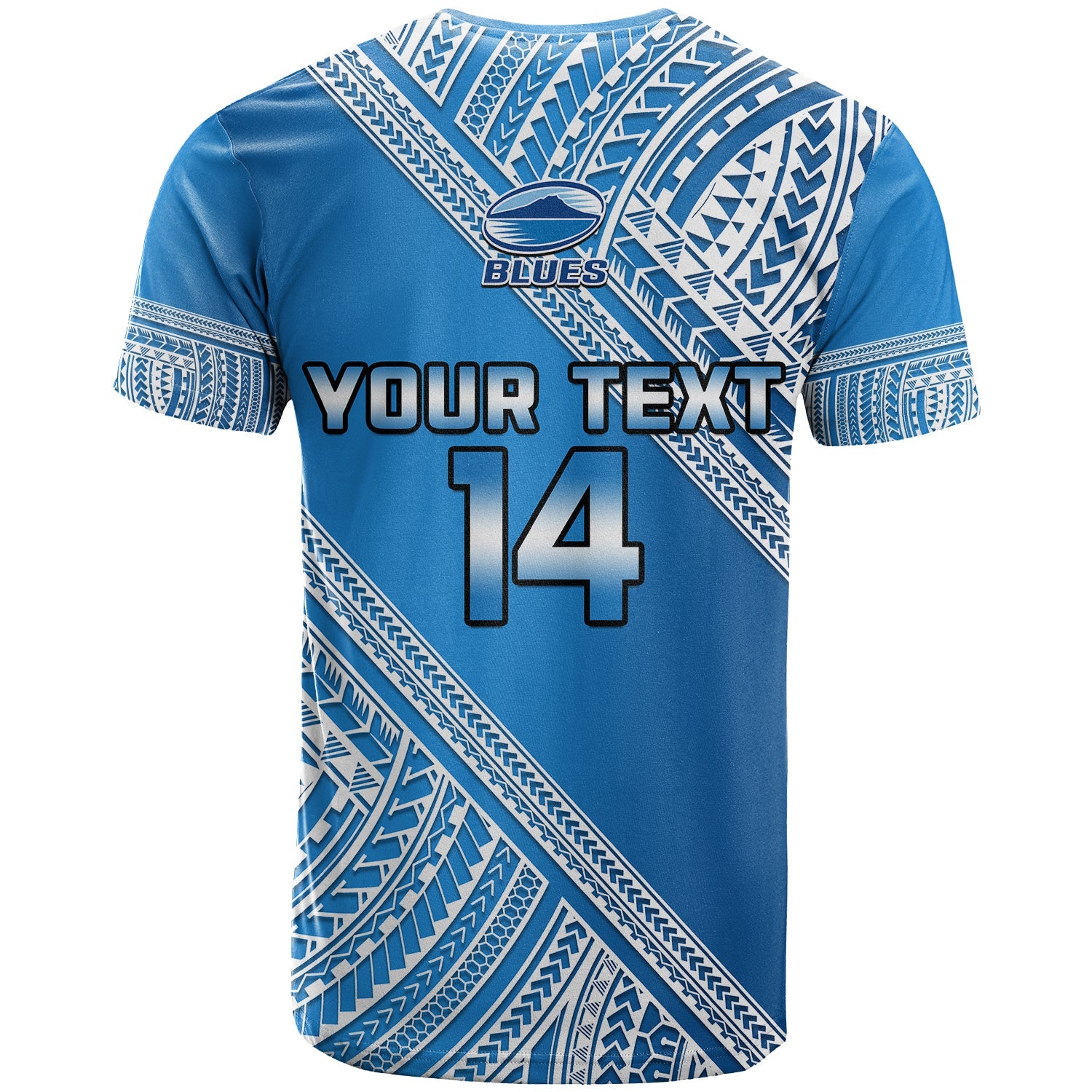 custom-text-and-number-blues-rugby-t-shirt-aotearoa-super-auckland-polynesian-pattern