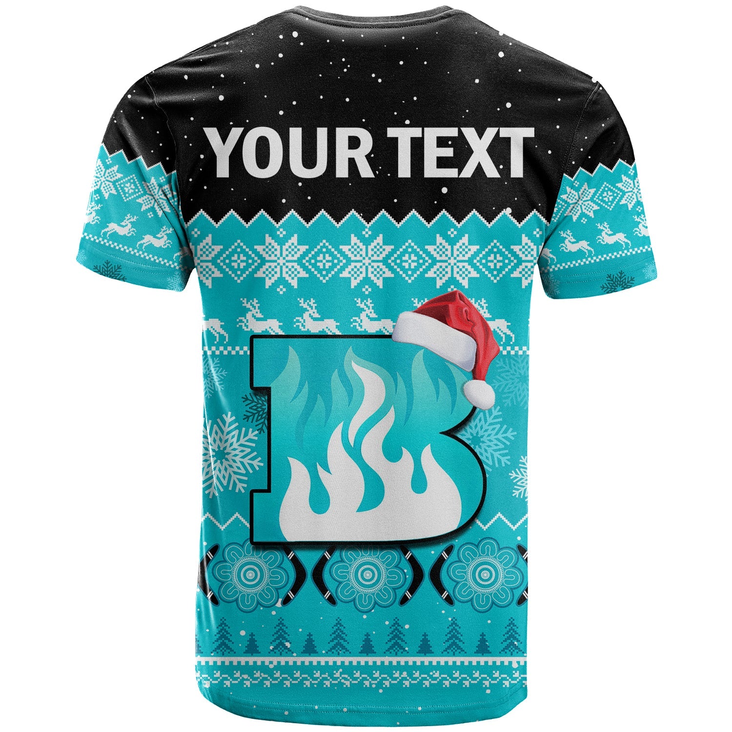 custom-personalised-brisbane-heat-cricket-t-shirt-aboriginal-merry-christmas