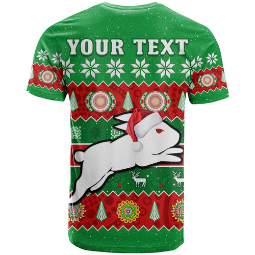 custom-personalised-rabbitohs-christmas-t-shirt-souths-aboriginal-art-merry-xmas