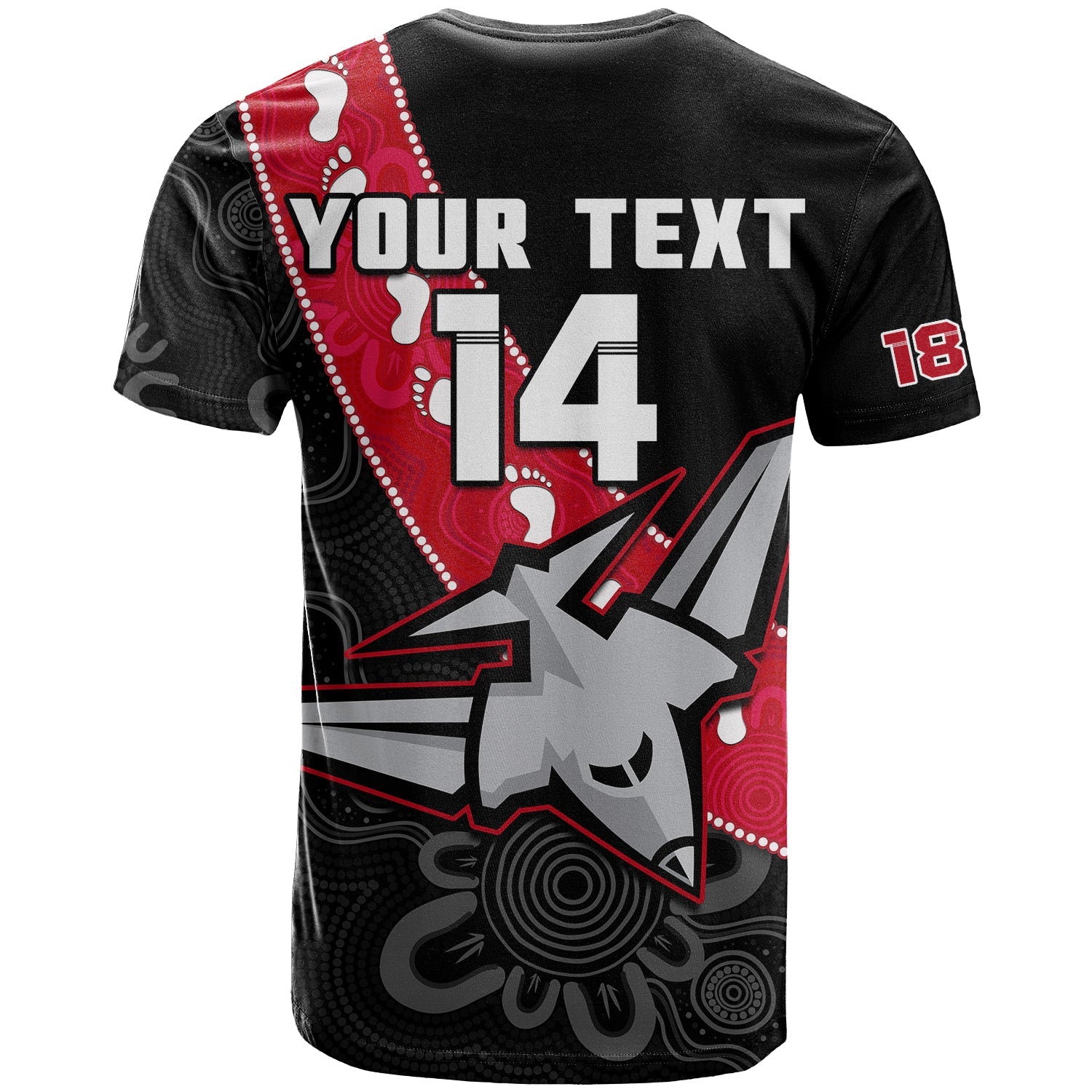 custom-text-and-number-essendon-football-t-shirt-go-bombers-1872-aboriginal-art