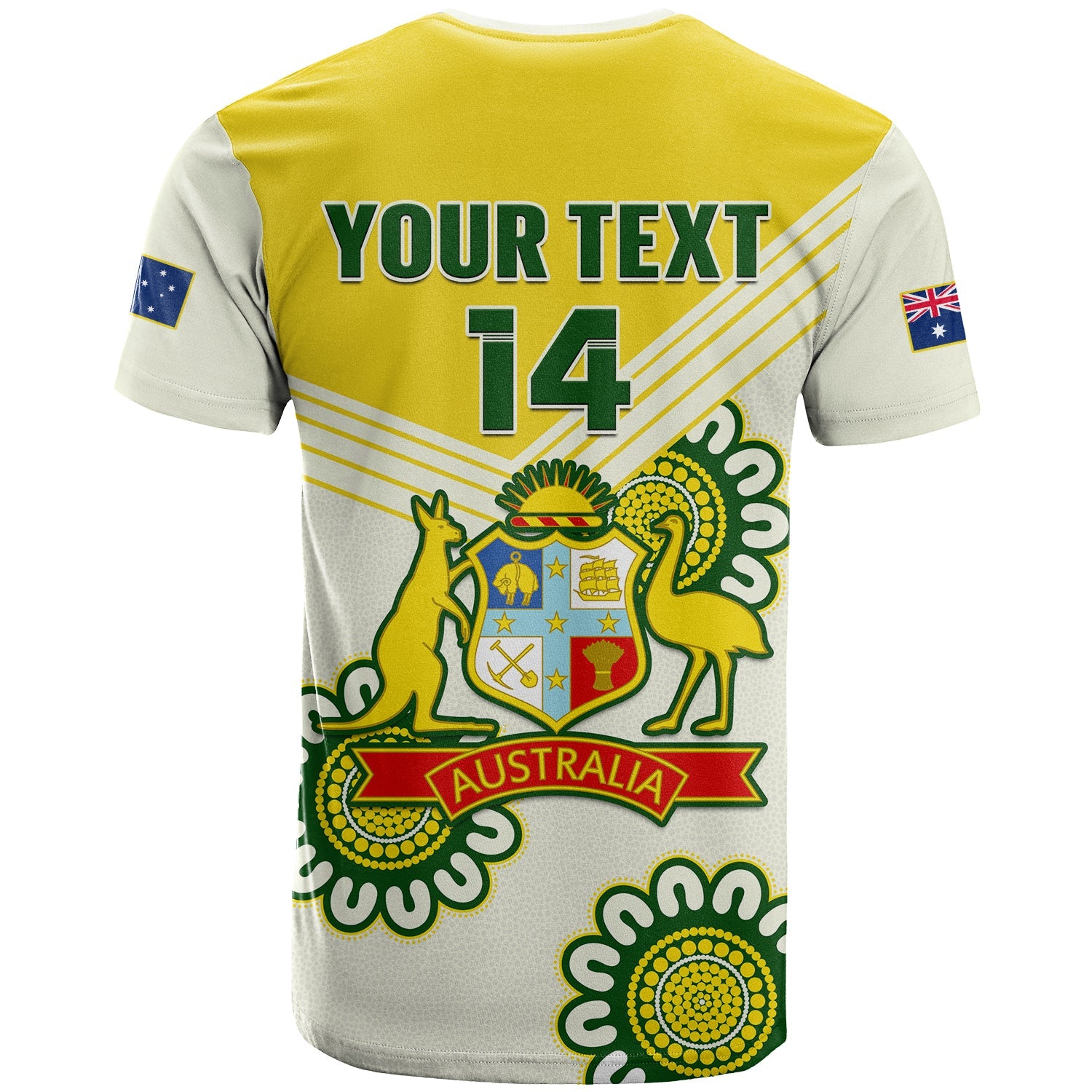 custom-text-and-number-australia-cricket-t-shirt-boxing-day-test-aussie-indigenous