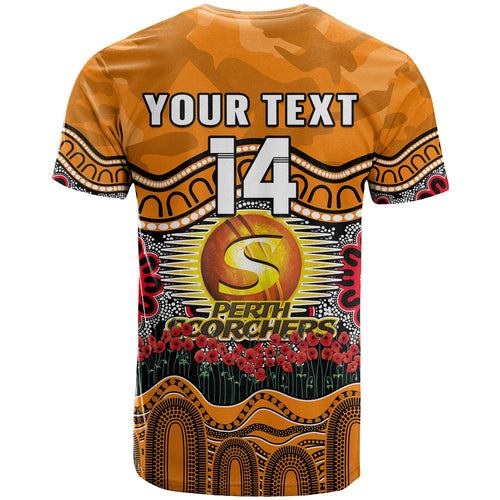 custom-text-and-number-perth-scorchers-cricket-anzac-t-shirt-poppy-aboriginal-camouflage