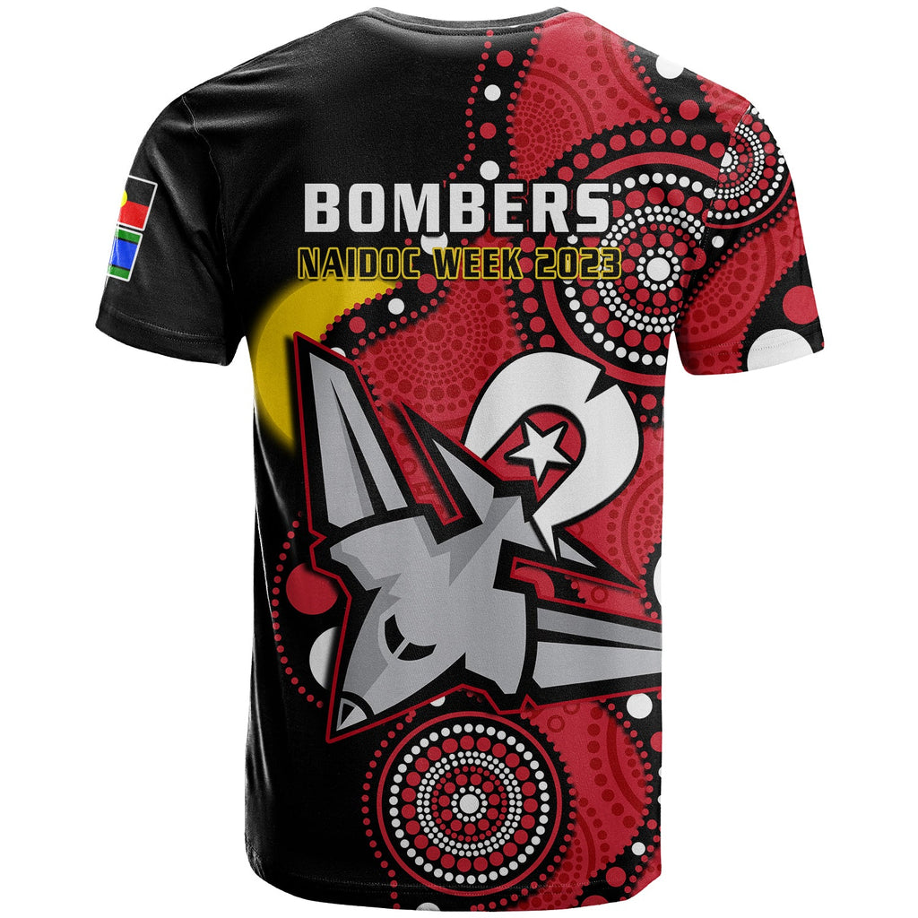 essendon-football-naidoc-2023-t-shirt-bombers-for-our-elders-indigenous-art