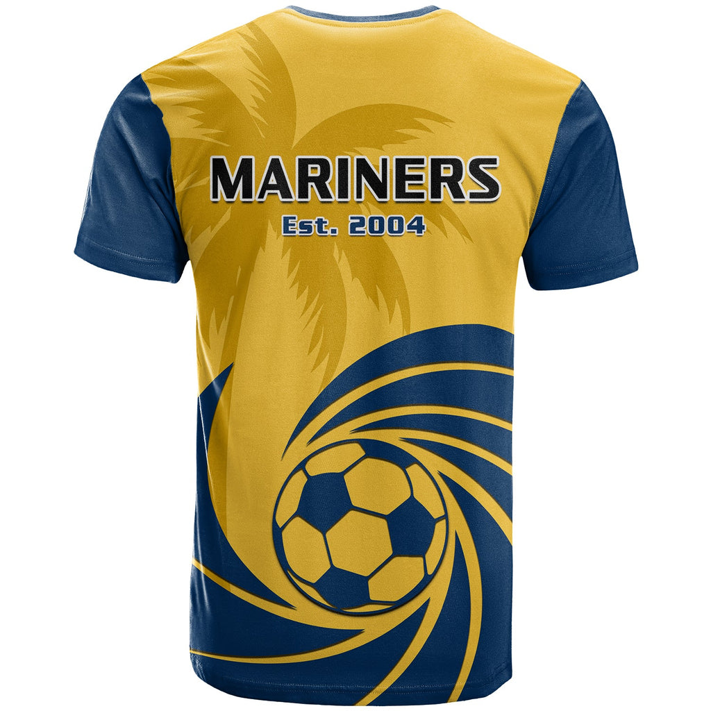 central-coast-football-t-shirt-a-league-men-mariners-2004-palm-tree-simple-style