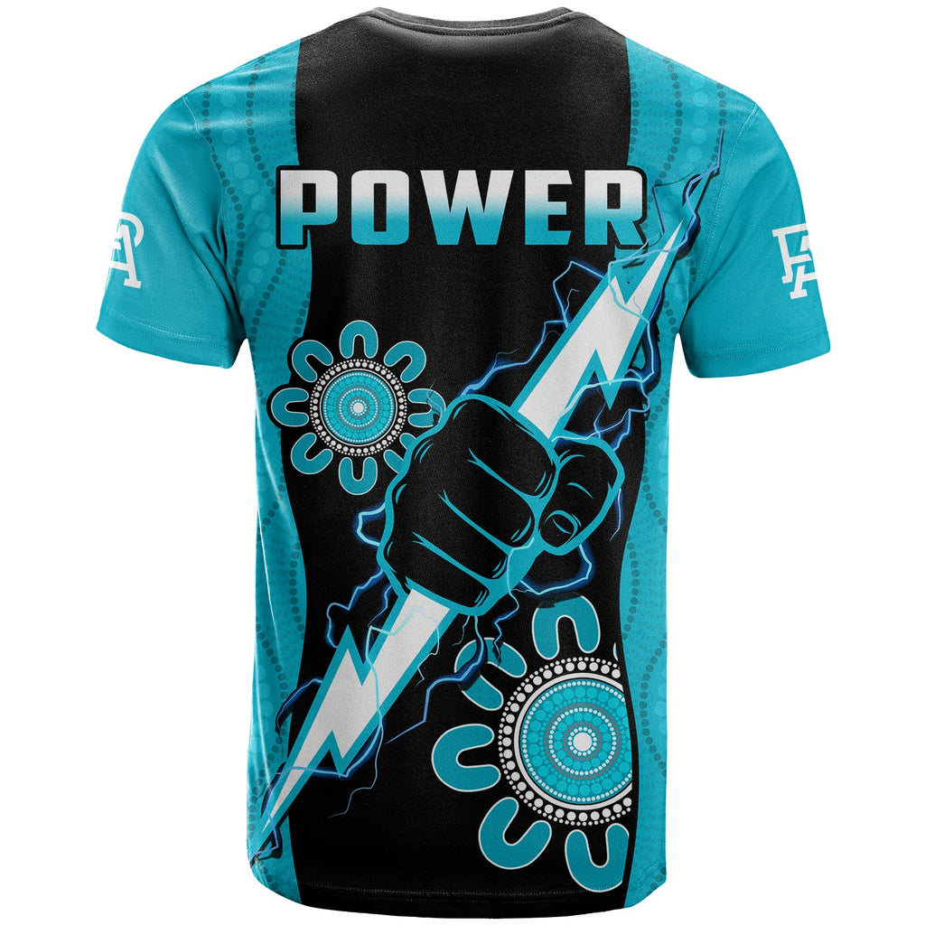 port-adelaide-football-t-shirt-power-thunder-hand-mix-aboriginal-dynamic