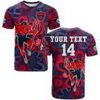 custom-text-and-number-demons-football-2022-t-shirt-australian-aboriginal-dot-painting