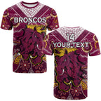 custom-text-and-number-broncos-rugby-t-shirt-indigenous-pattern-artsy-ver01