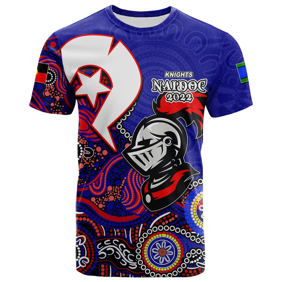 knights-rugby-t-shirt-naidoc-2022-patterns