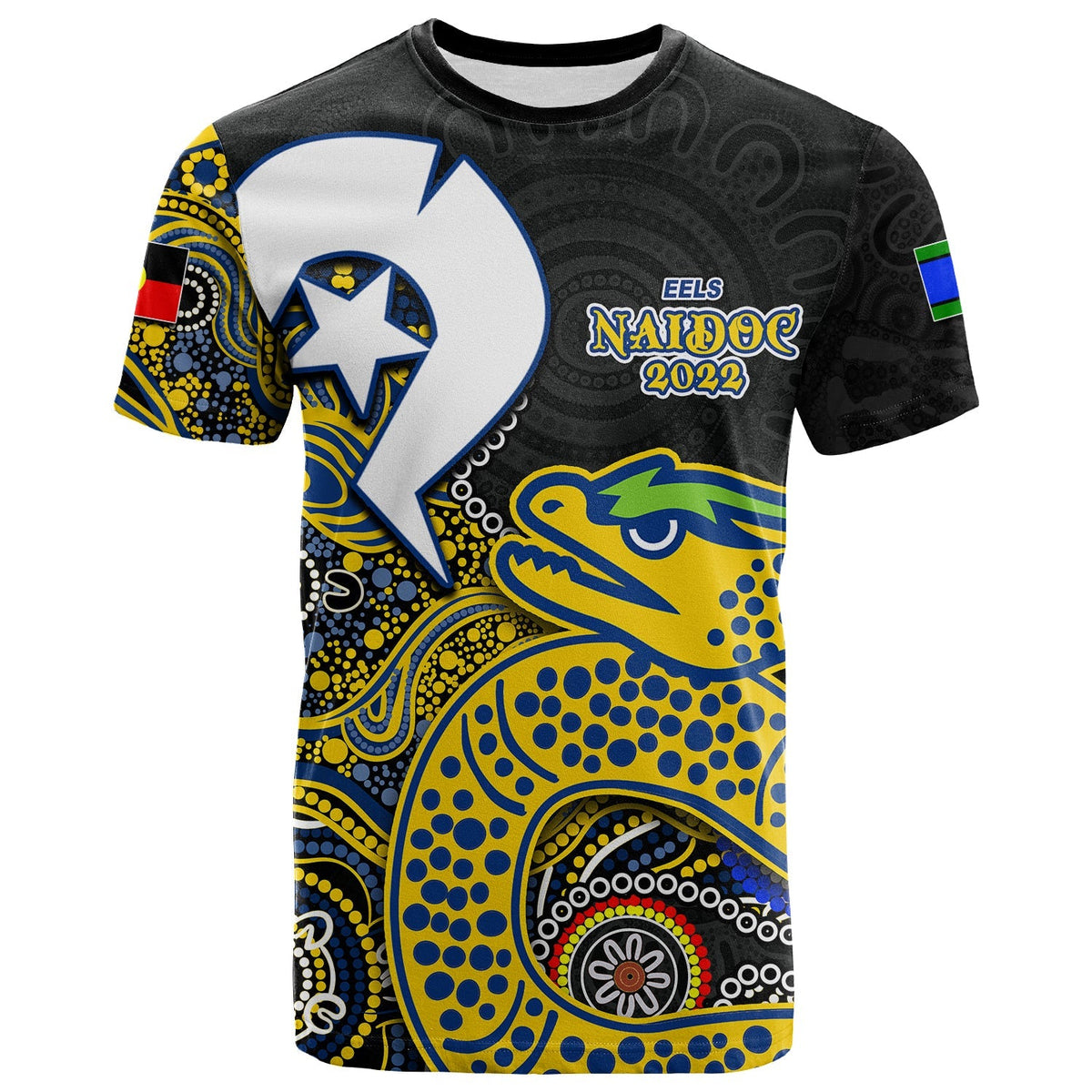eels-rugby-t-shirt-naidoc-2022-patterns