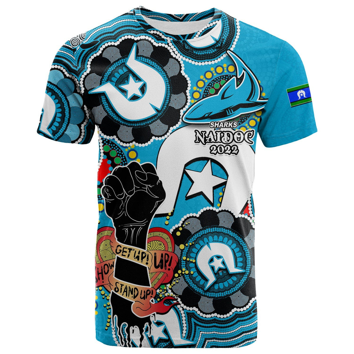 custom-personalised-sharks-rugby-naidoc-week-2022-t-shirt-lets-fight-together