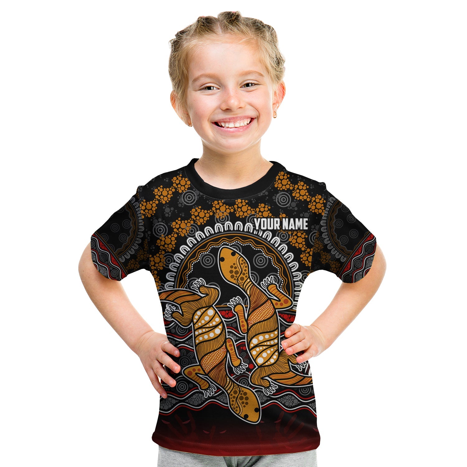 custom-personalised-australia-valentine-t-shirt-aboriginal-couple-lizards-my-love