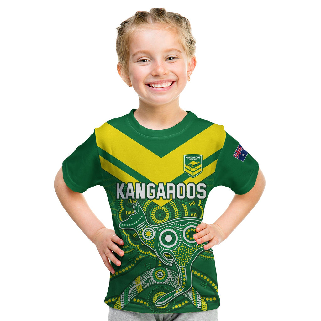 custom-text-and-number-australia-rugby-t-shirt-kangaroos-boomerang-aboriginal