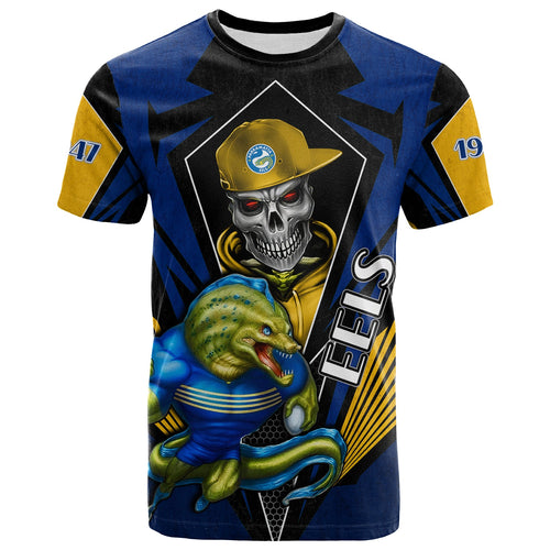 custom-personalised-eels-rugby-t-shirt-mascot-parramatta-since-1947-cool-skull