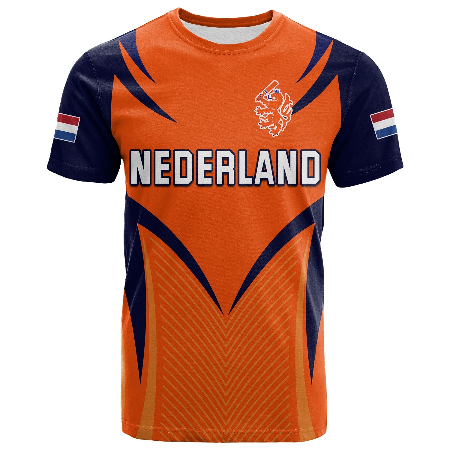 custom-text-and-number-netherlands-cricket-t-shirt-t20-world-cup-nederland-lion