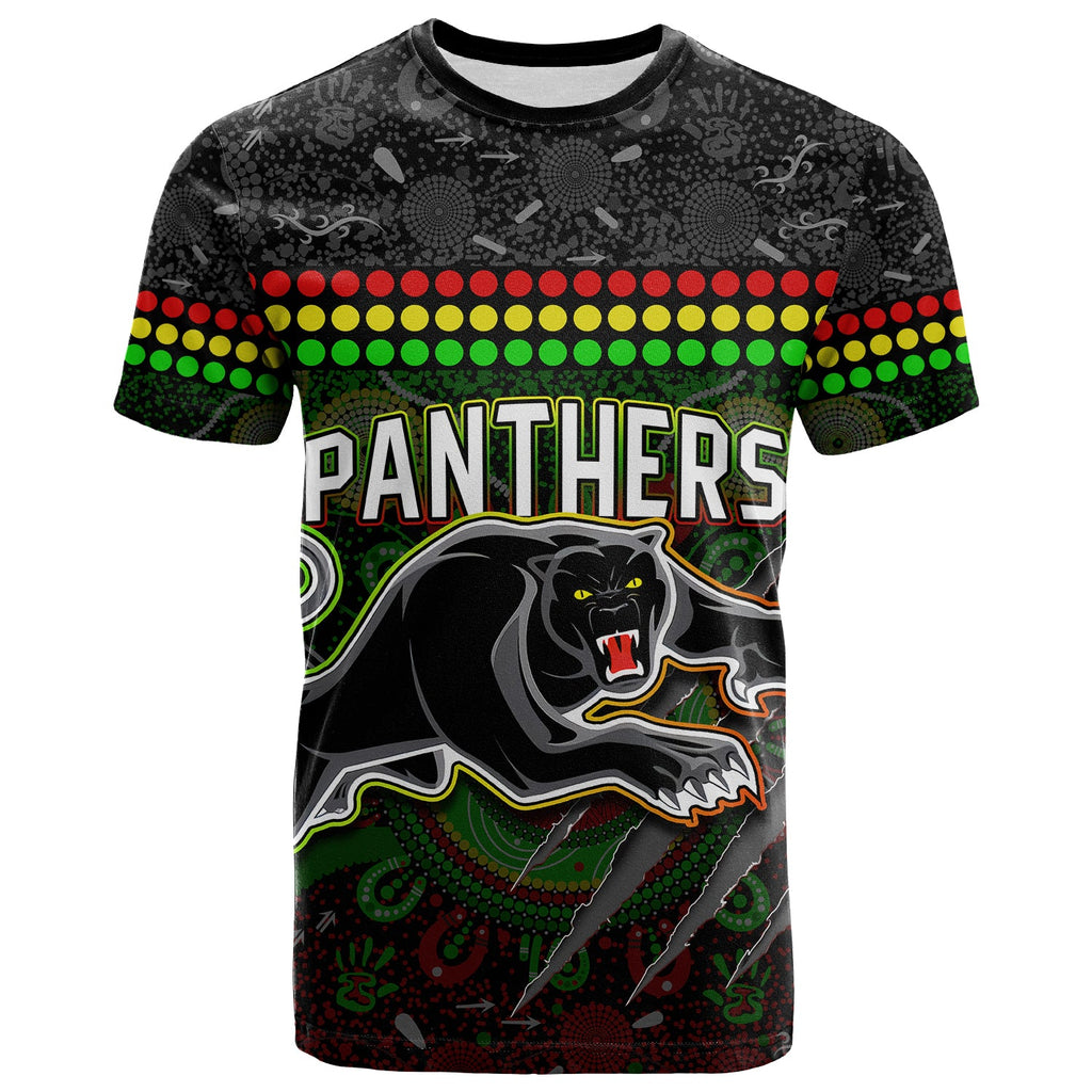 custom-text-and-number-panthers-t-shirt-premiers-2022-aboriginal