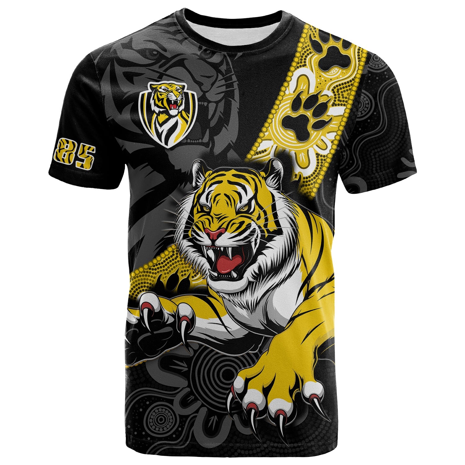 custom-text-and-number-richmond-football-t-shirt-tigers-1885-indigenous-basic-style