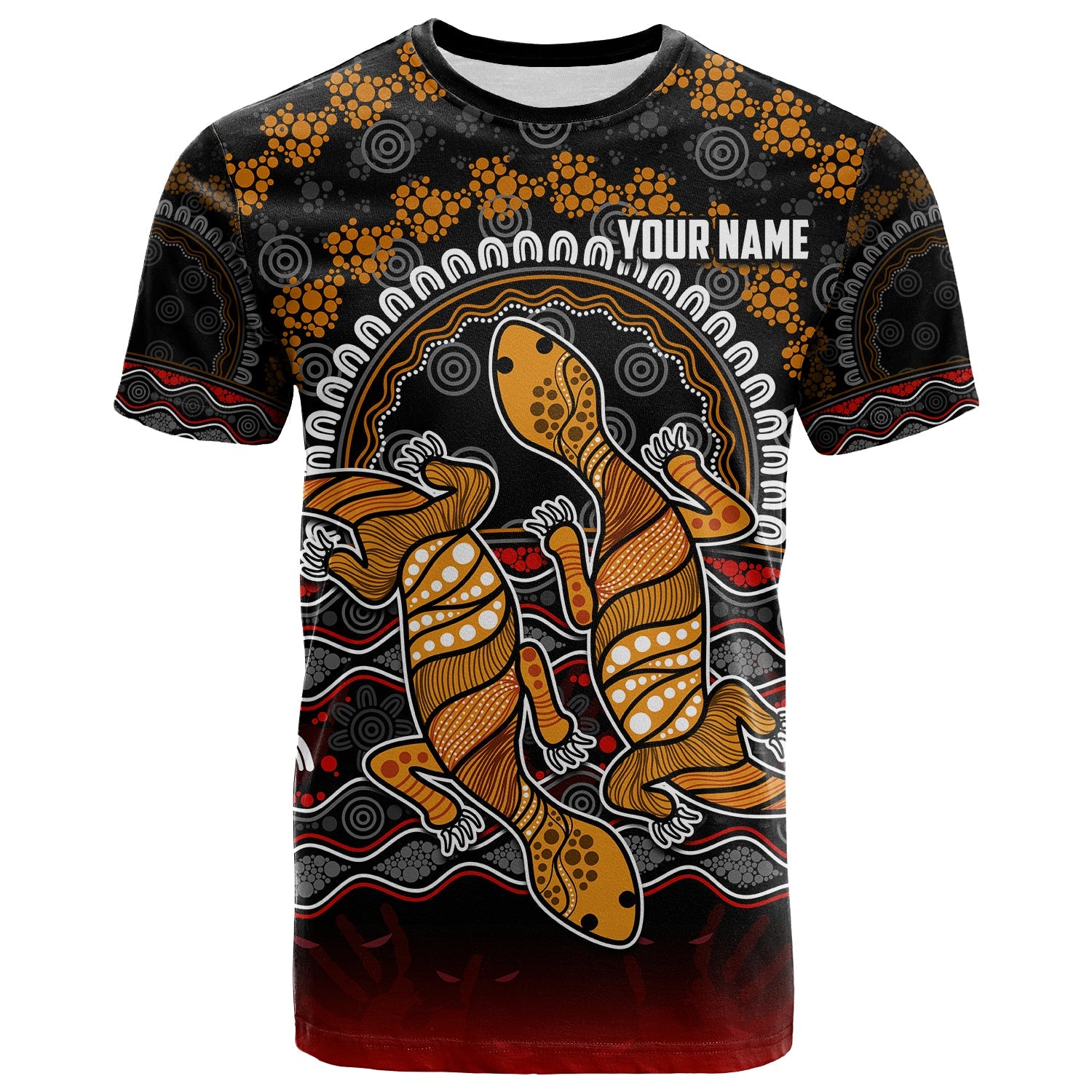 custom-personalised-australia-valentine-t-shirt-aboriginal-couple-lizards-my-love