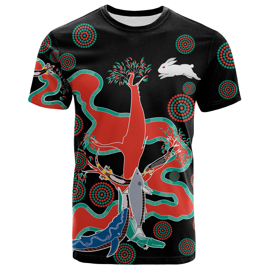 custom-text-and-number-rabbitohs-t-shirt-go-the-bunnies-aboriginal