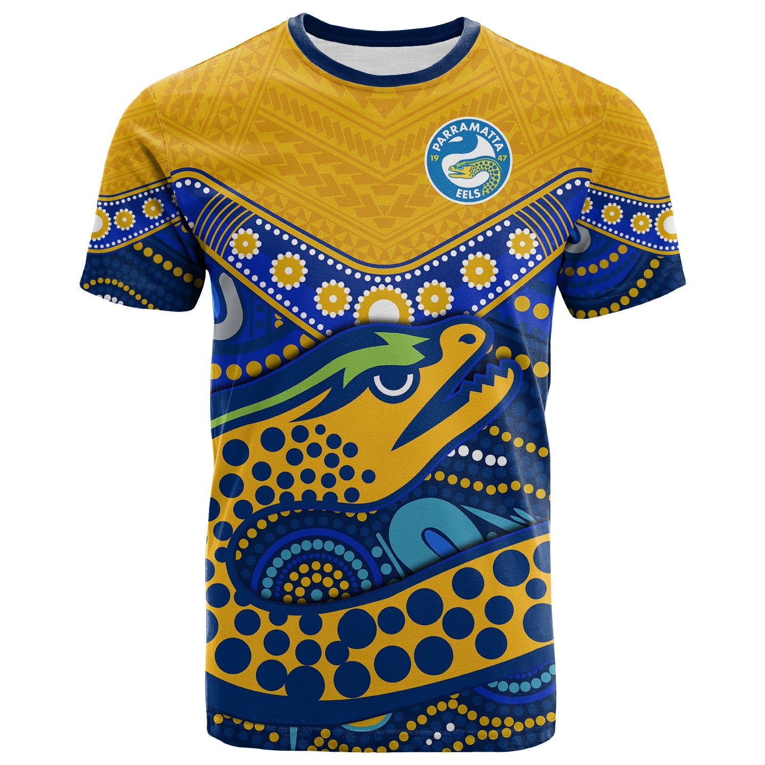 custom-text-and-number-eels-rugby-t-shirt-aboriginal-and-polynesia-parramatta