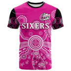 sydney-sixers-t-shirt-cricket-indigenous-australian-art-ver01
