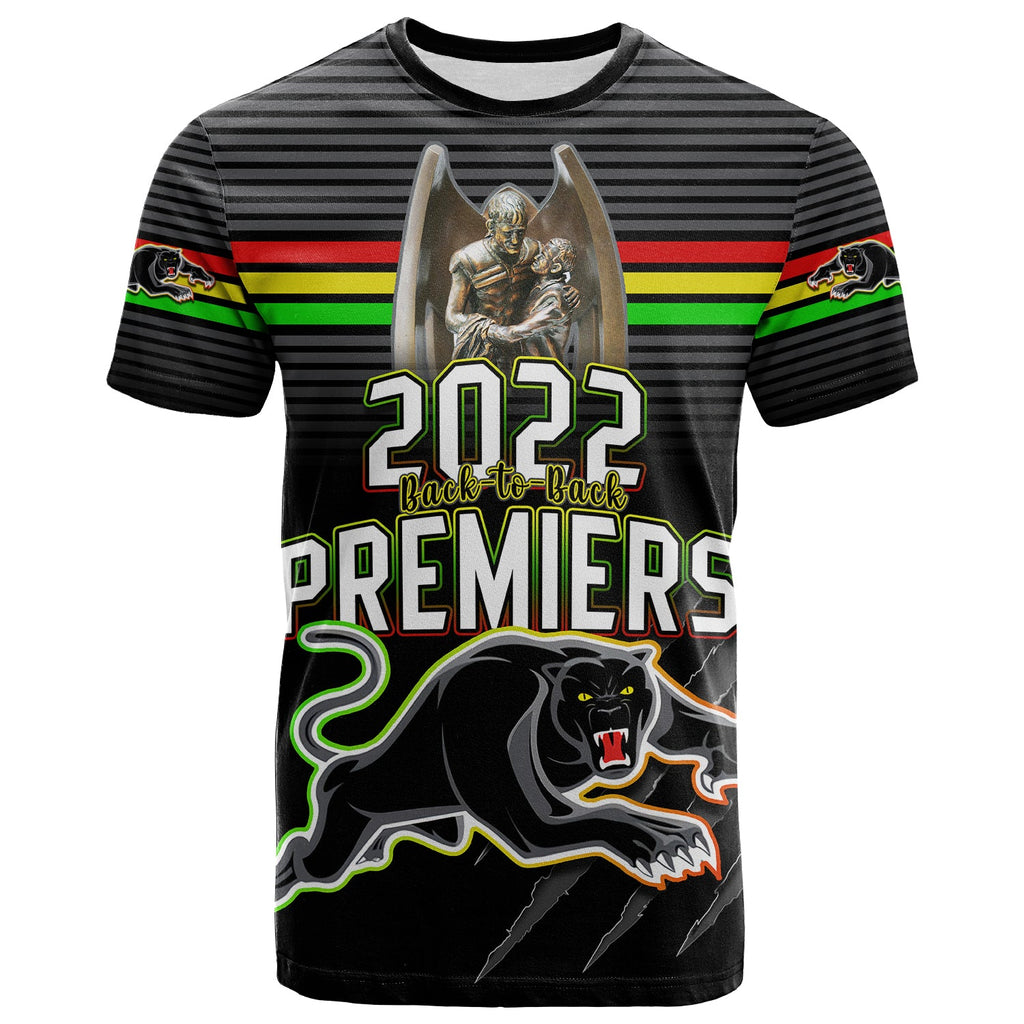 custom-text-and-number-panthers-proud-t-shirt-back-to-back-premiers-2022-version-black