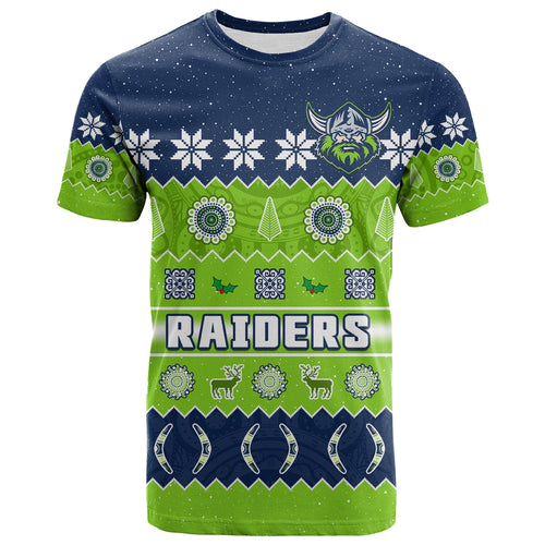 custom-personalised-raiders-christmas-t-shirt-the-green-machine-aboriginal-art-merry-xmas