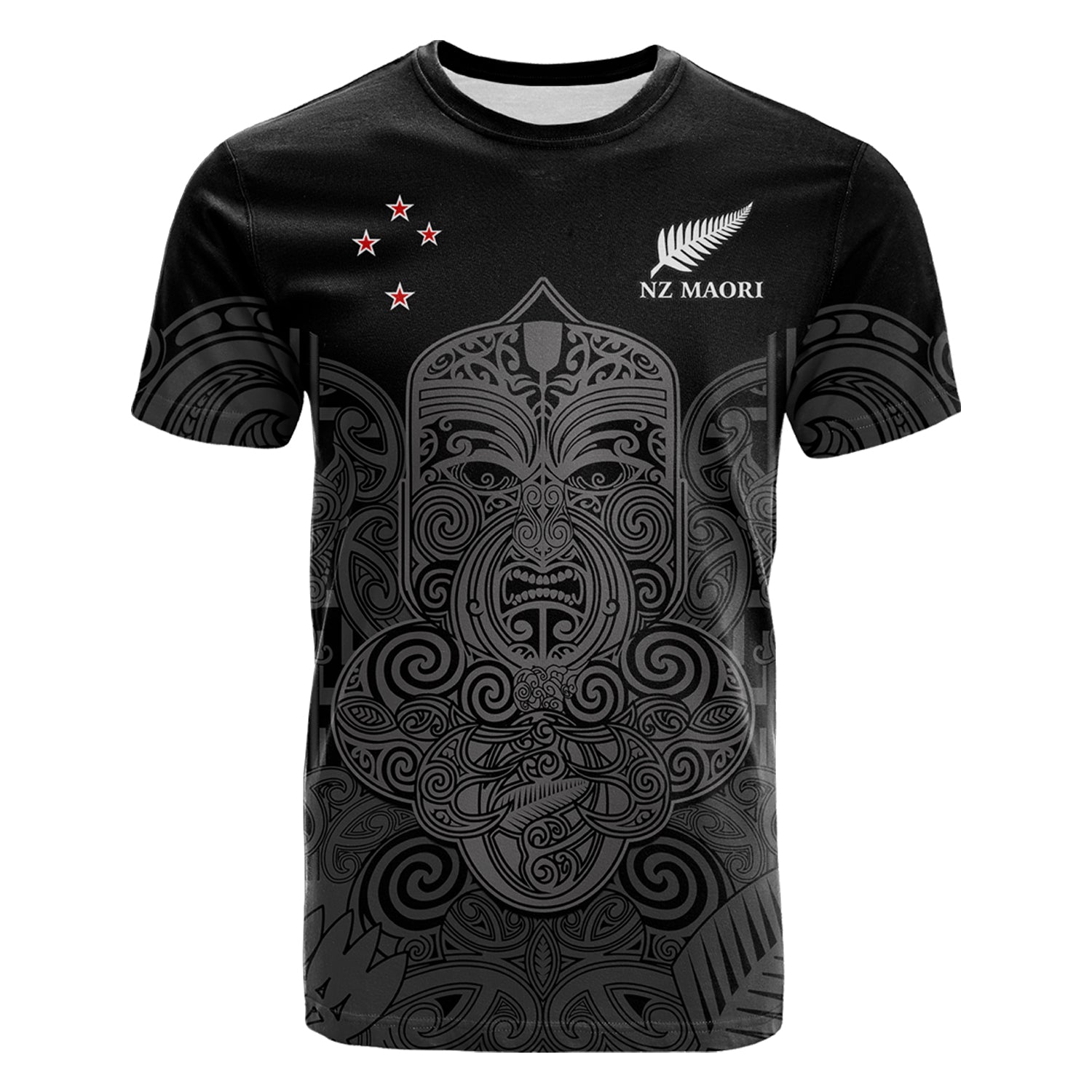 custom-text-and-number-new-zealand-tiki-rugby-t-shirt-nz-maori-koru-pattern-ver01