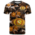 custom-text-and-number-perth-scorchers-cricket-t-shirt-aboriginal-art-mix-tropical-flowers