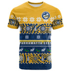 parramatta-eels-christmas-t-shirt-parra-aboriginal-art-merry-xmas