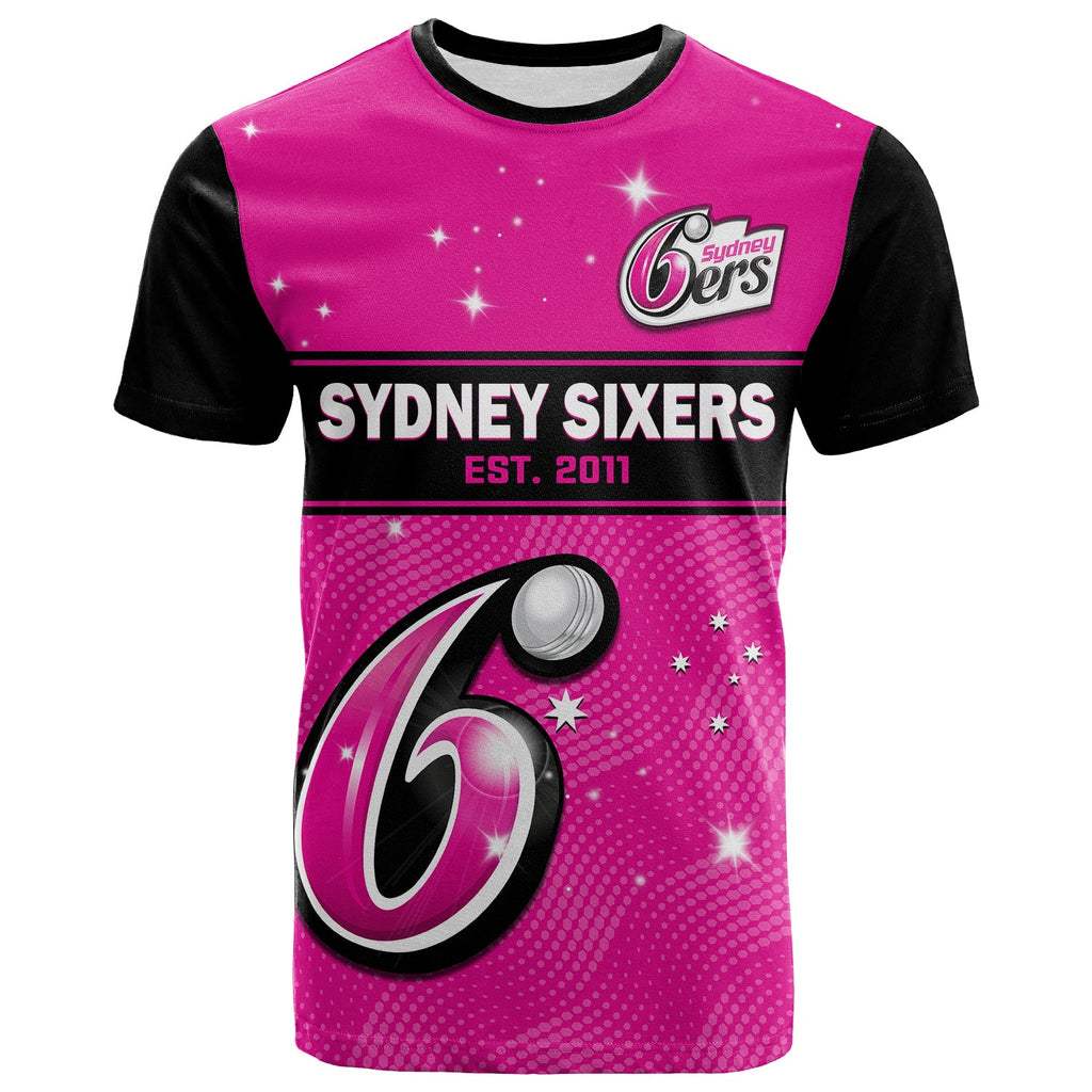 custom-text-and-number-sydney-sixers-t-shirt-est-2011-simple-style