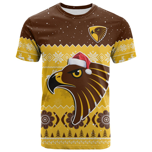 custom-personalised-hawthorn-football-t-shirt-hawks-indigenous-merry-christmas