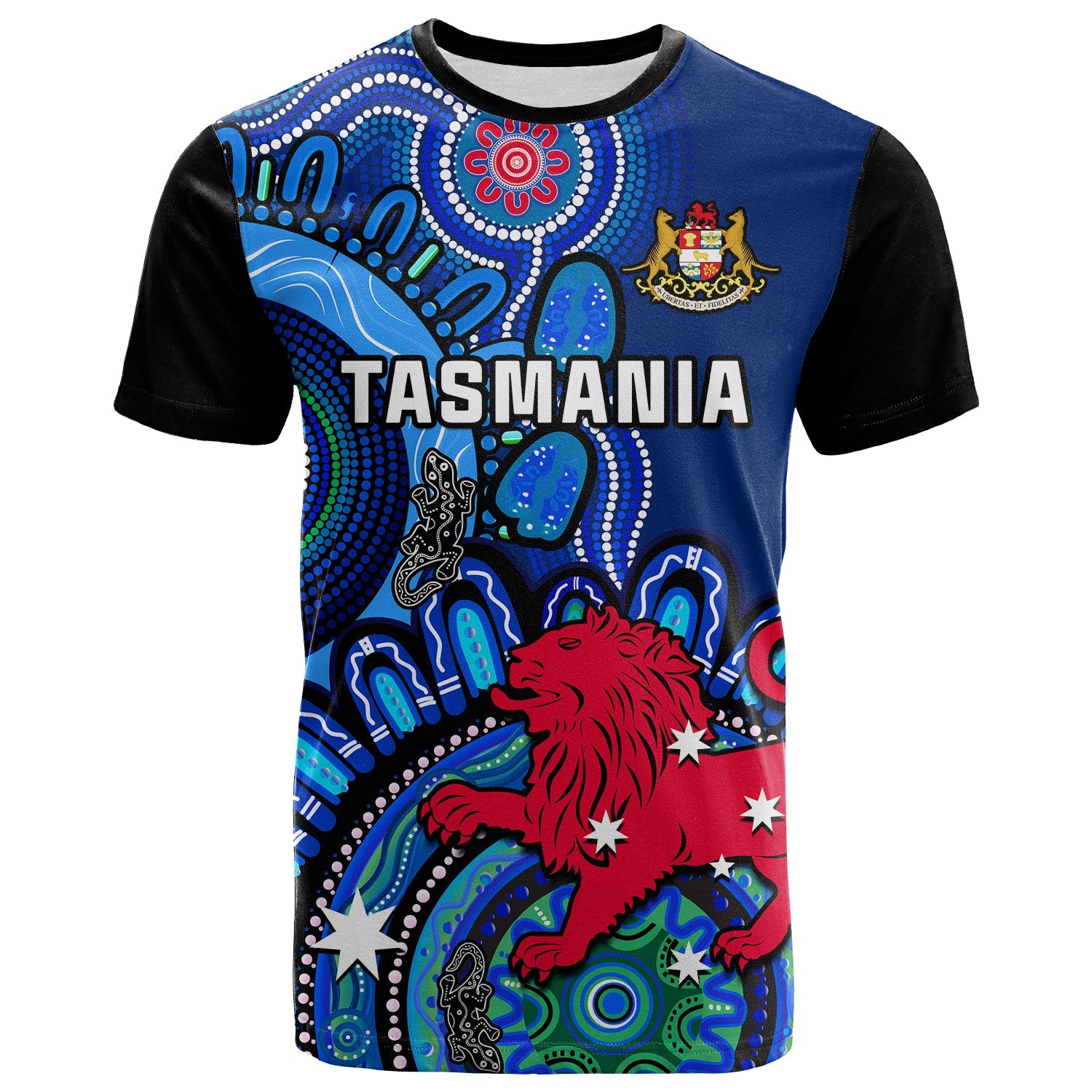 custom-personalised-tasmania-state-t-shirt-australian-indigenous-art