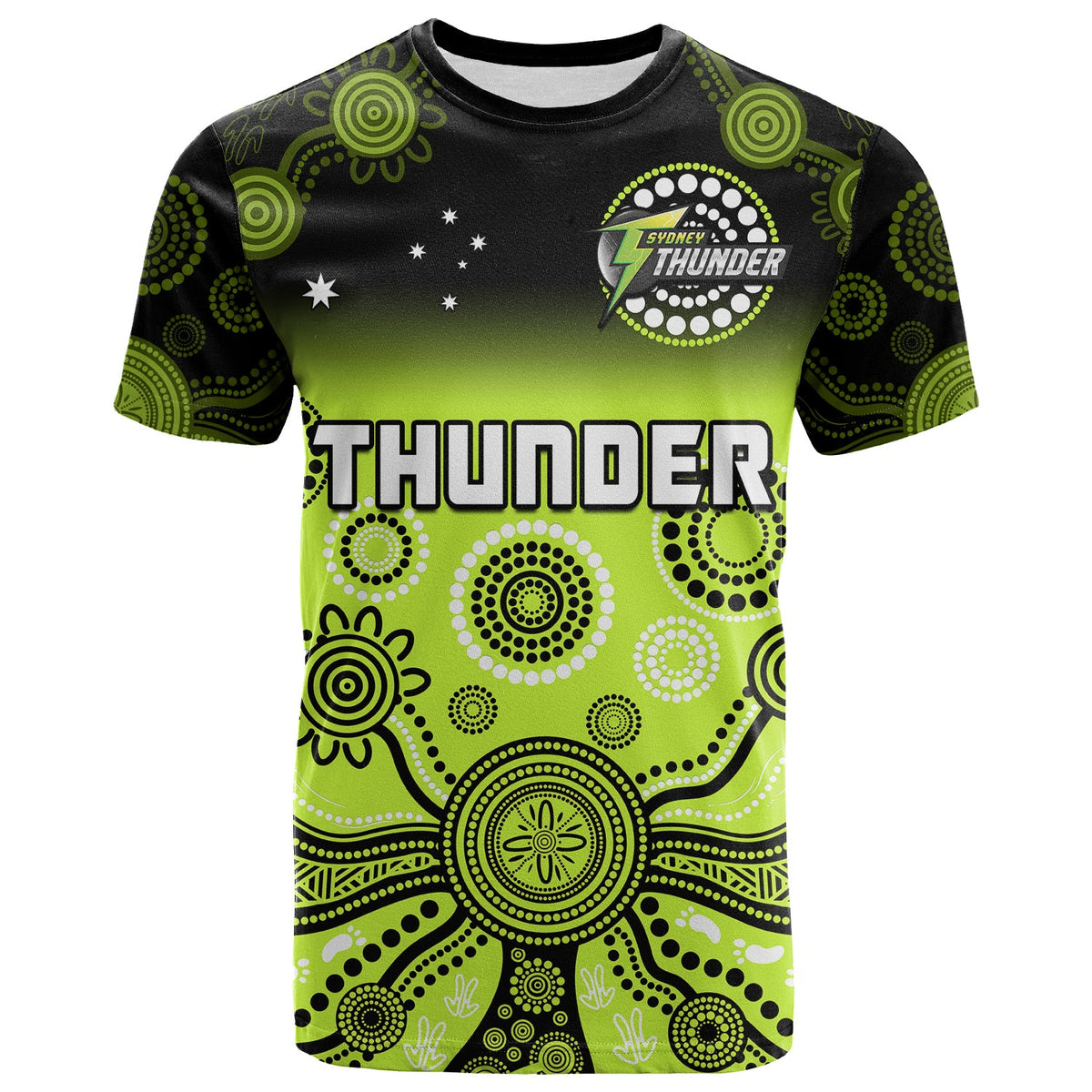 thunder-t-shirt-sydney-gradient-aboriginal-art